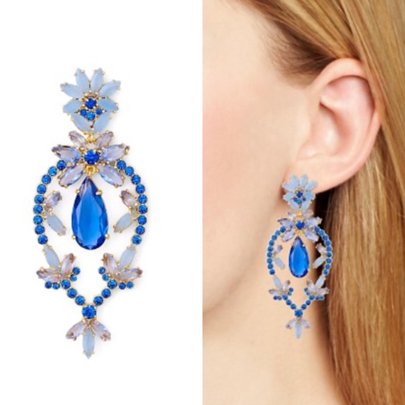 ๐HP๐KATE SPADE Flora Statement Earrings - Picture 2 of 8